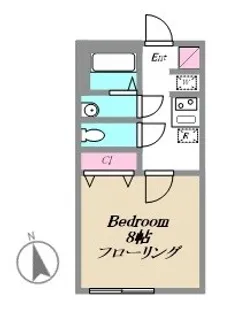 小金井ハルハウス1号棟【1階】の間取り