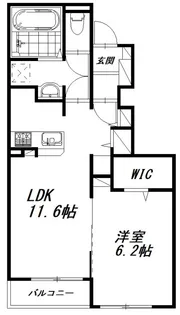 ヴィラ グレイス【1階】の間取り