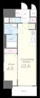 ファンファーレ黄金【13階】の間取り