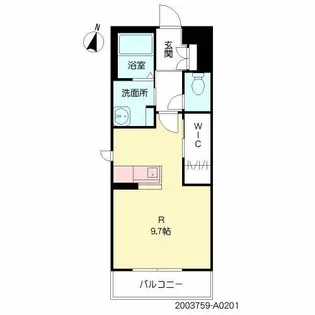 グランリジエール【2階】の間取り
