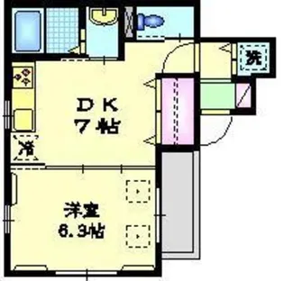 ファミーユ【1階】の間取り