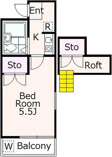 コーポフローレス【2階】の間取り