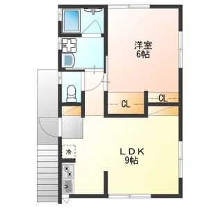 OKハイム【2階】の間取り