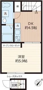 Avens【2階】の間取り