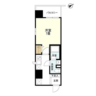 リバーレ浅草駒形【4階】の間取り