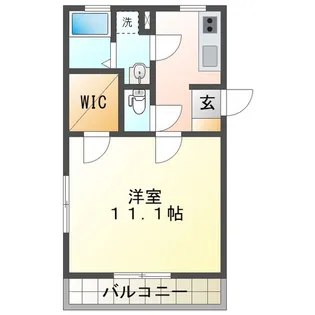 オアシス津【2階】の間取り