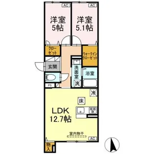 Tokiwa Heim3【1階】の間取り