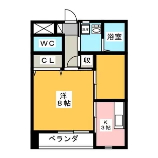 タキオンA【1階】の間取り