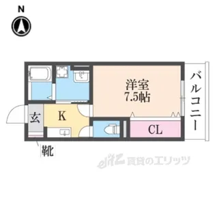 オーク永和【3階】の間取り