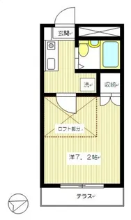 モンテベルテ【2階】の間取り