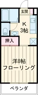 スペースワン【2階】の間取り