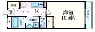 グランレブリー御所西II【5階】の間取り