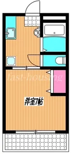 サンパレス三鷹【1階】の間取り