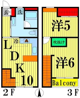 コットンハウスIIの間取り