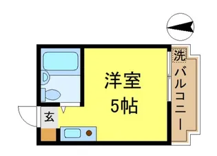 第8スターコーポ【2階】の間取り