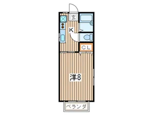 プライムハイツ【2階】の間取り