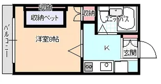 ハイツ88【3階】の間取り