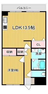 小泉サンハイツ【1階】の間取り