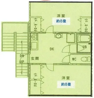 金親町【2階】の間取り