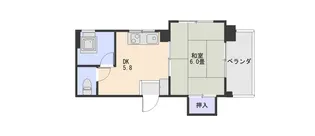 池江ビル【4階】の間取り