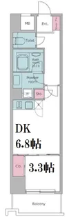 レジディア目白【2階】の間取り