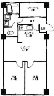 WOODEN BELL【1階】の間取り