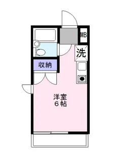 フラッツM【1階】の間取り
