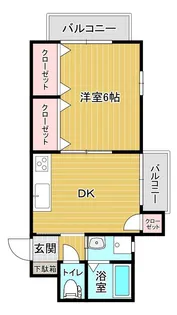 モンテメール進【1階】の間取り