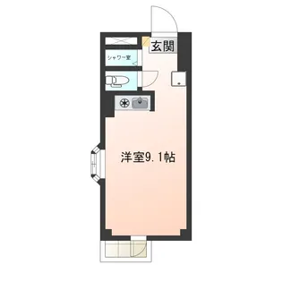 サンドエル【5階】の間取り