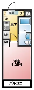 アッソルッソ【1階】の間取り