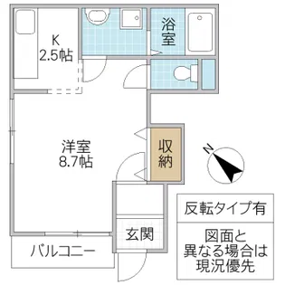 Village Comfort【1階】の間取り
