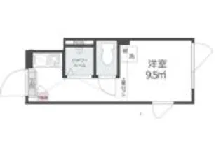 ノースヒル新宿イースト【1階】の間取り