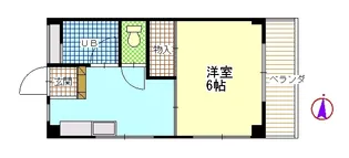フォブール・パルファン【3階】の間取り