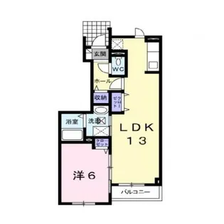 ラブリィーIII【1階】の間取り