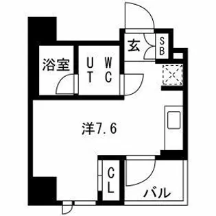 スパシエ新高円寺【6階】の間取り