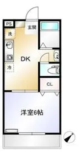 コーポマロン【2階】の間取り