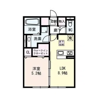 レウイシア【3階】の間取り