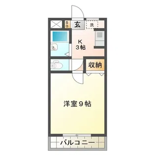 エスポワール【3階】の間取り
