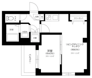 Comfort南千住【5階】の間取り