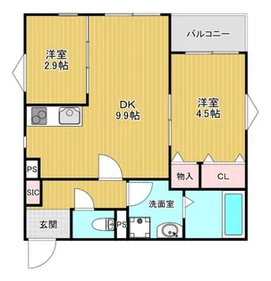 GRAN SUITA【1階】の間取り