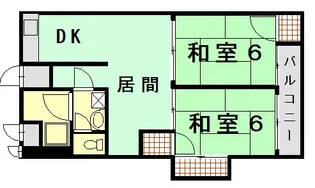 前濱ビル【3階】の間取り