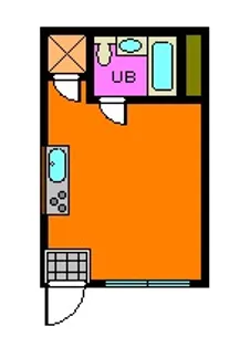 1Rの間取り画像