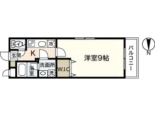 LST岩田町【2階】の間取り
