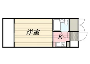 福岡県福岡市中央区今泉2【マンション】の間取り