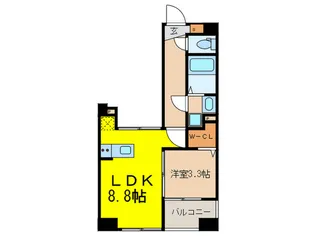 福岡県福岡市博多区銀天町3【マンション】の間取り
