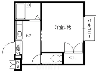 ハイツコクボ【2階】の間取り