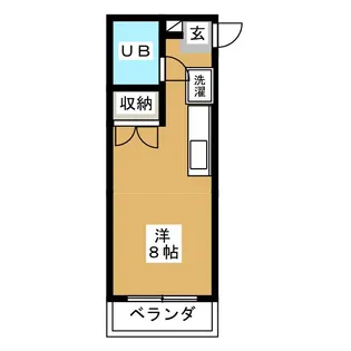 メゾンクレール【2階】の間取り