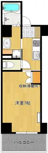 STATION TOWER URAYASU【6階】の間取り