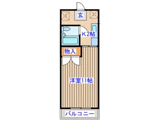 三徳ビル【3階】の間取り