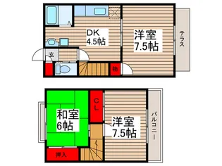 千葉県船橋市習志野1【一戸建】の間取り
